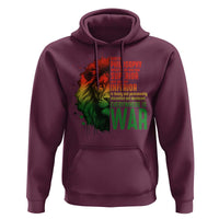 Lion of Judah Hoodie Rasta Haile Selassie War Speech Jah Bless - Wonder Print Shop