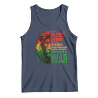 Lion of Judah Tank Top Rasta Haile Selassie War Speech Jah Bless - Wonder Print Shop