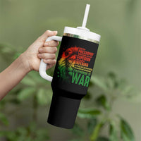 Lion of Judah Tumbler With Handle Rasta Haile Selassie War Speech Jah Bless - Wonder Print Shop