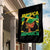 Proud Jamaican Afro Black Woman Jamaica Flag Pride Garden Flag - Wonder Print Shop