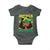 Proud Jamaican Afro Black Woman Jamaica Flag Pride Baby Onesie - Wonder Print Shop