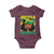 Proud Jamaican Afro Black Woman Jamaica Flag Pride Baby Onesie - Wonder Print Shop