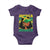 Proud Jamaican Afro Black Woman Jamaica Flag Pride Baby Onesie - Wonder Print Shop