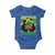 Proud Jamaican Afro Black Woman Jamaica Flag Pride Baby Onesie - Wonder Print Shop