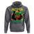 Proud Jamaican Afro Black Woman Jamaica Flag Pride Hoodie - Wonder Print Shop
