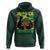 Proud Jamaican Afro Black Woman Jamaica Flag Pride Hoodie - Wonder Print Shop