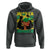 Proud Jamaican Afro Black Woman Jamaica Flag Pride Hoodie - Wonder Print Shop