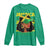 Proud Jamaican Afro Black Woman Jamaica Flag Pride Long Sleeve Shirt - Wonder Print Shop