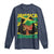 Proud Jamaican Afro Black Woman Jamaica Flag Pride Long Sleeve Shirt - Wonder Print Shop