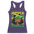Proud Jamaican Afro Black Woman Jamaica Flag Pride Racerback Tank Top - Wonder Print Shop