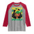Proud Jamaican Afro Black Woman Jamaica Flag Pride Raglan Shirt - Wonder Print Shop