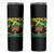 Proud Jamaican Afro Black Woman Jamaica Flag Pride Skinny Tumbler - Wonder Print Shop
