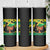 Proud Jamaican Afro Black Woman Jamaica Flag Pride Skinny Tumbler - Wonder Print Shop