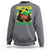 Proud Jamaican Afro Black Woman Jamaica Flag Pride Sweatshirt - Wonder Print Shop