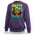 Proud Jamaican Afro Black Woman Jamaica Flag Pride Sweatshirt - Wonder Print Shop