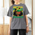 Proud Jamaican Afro Black Woman Jamaica Flag Pride T Shirt For Women - Wonder Print Shop