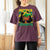 Proud Jamaican Afro Black Woman Jamaica Flag Pride T Shirt For Women - Wonder Print Shop