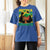 Proud Jamaican Afro Black Woman Jamaica Flag Pride T Shirt For Women - Wonder Print Shop