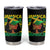 Proud Jamaican Afro Black Woman Jamaica Flag Pride Tumbler Cup - Wonder Print Shop
