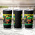 Proud Jamaican Afro Black Woman Jamaica Flag Pride Tumbler Cup - Wonder Print Shop