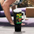 Proud Jamaican Afro Black Woman Jamaica Flag Pride Tumbler With Handle - Wonder Print Shop