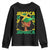 Proud Jamaican Afro Black Woman Jamaica Flag Pride Youth Sweatshirt - Wonder Print Shop
