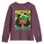 Proud Jamaican Afro Black Woman Jamaica Flag Pride Youth Sweatshirt - Wonder Print Shop