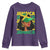 Proud Jamaican Afro Black Woman Jamaica Flag Pride Youth Sweatshirt - Wonder Print Shop