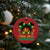 Little Miss Jamaica Christmas Ornament Proud Jamaican Afro Black Girls Jamaica Flag Pride - Wonder Print Shop