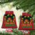 Little Miss Jamaica Christmas Ornament Proud Jamaican Afro Black Girls Jamaica Flag Pride - Wonder Print Shop