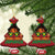 Little Miss Jamaica Christmas Ornament Proud Jamaican Afro Black Girls Jamaica Flag Pride - Wonder Print Shop