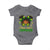 Little Miss Jamaica Baby Onesie Proud Jamaican Afro Black Girls Jamaica Flag Pride - Wonder Print Shop