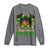 Little Miss Jamaica Long Sleeve Shirt Proud Jamaican Afro Black Girls Jamaica Flag Pride - Wonder Print Shop