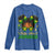 Little Miss Jamaica Long Sleeve Shirt Proud Jamaican Afro Black Girls Jamaica Flag Pride - Wonder Print Shop