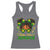 Little Miss Jamaica Racerback Tank Top Proud Jamaican Afro Black Girls Jamaica Flag Pride - Wonder Print Shop