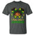 Little Miss Jamaica T Shirt Proud Jamaican Afro Black Girls Jamaica Flag Pride - Wonder Print Shop