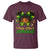 Little Miss Jamaica T Shirt Proud Jamaican Afro Black Girls Jamaica Flag Pride - Wonder Print Shop