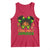 Little Miss Jamaica Tank Top Proud Jamaican Afro Black Girls Jamaica Flag Pride - Wonder Print Shop