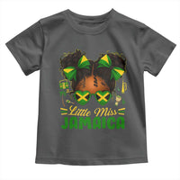 Little Miss Jamaica Toddler T Shirt Proud Jamaican Afro Black Girls Jamaica Flag Pride - Wonder Print Shop