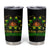Little Miss Jamaica Tumbler Cup Proud Jamaican Afro Black Girls Jamaica Flag Pride - Wonder Print Shop