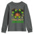 Little Miss Jamaica Youth Sweatshirt Proud Jamaican Afro Black Girls Jamaica Flag Pride - Wonder Print Shop