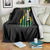 Jamaican American Flag Throw Blanket Distressed Jamaica America Usa Flag - Wonder Print Shop