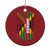 Jamaican American Flag Christmas Ornament Distressed Jamaica America Usa Flag - Wonder Print Shop