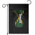 Jamaican American Flag Garden Flag Distressed Jamaica America Usa Flag - Wonder Print Shop