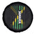 Jamaican American Flag Spare Tire Cover Distressed Jamaica America Usa Flag - Wonder Print Shop
