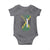 Jamaican American Flag Baby Onesie Distressed Jamaica America Usa Flag - Wonder Print Shop