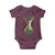 Jamaican American Flag Baby Onesie Distressed Jamaica America Usa Flag - Wonder Print Shop