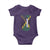 Jamaican American Flag Baby Onesie Distressed Jamaica America Usa Flag - Wonder Print Shop