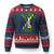 Jamaican American Flag Ugly Christmas Sweater Distressed Jamaica America Usa Flag - Wonder Print Shop