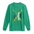 Jamaican American Flag Long Sleeve Shirt Distressed Jamaica America Usa Flag - Wonder Print Shop